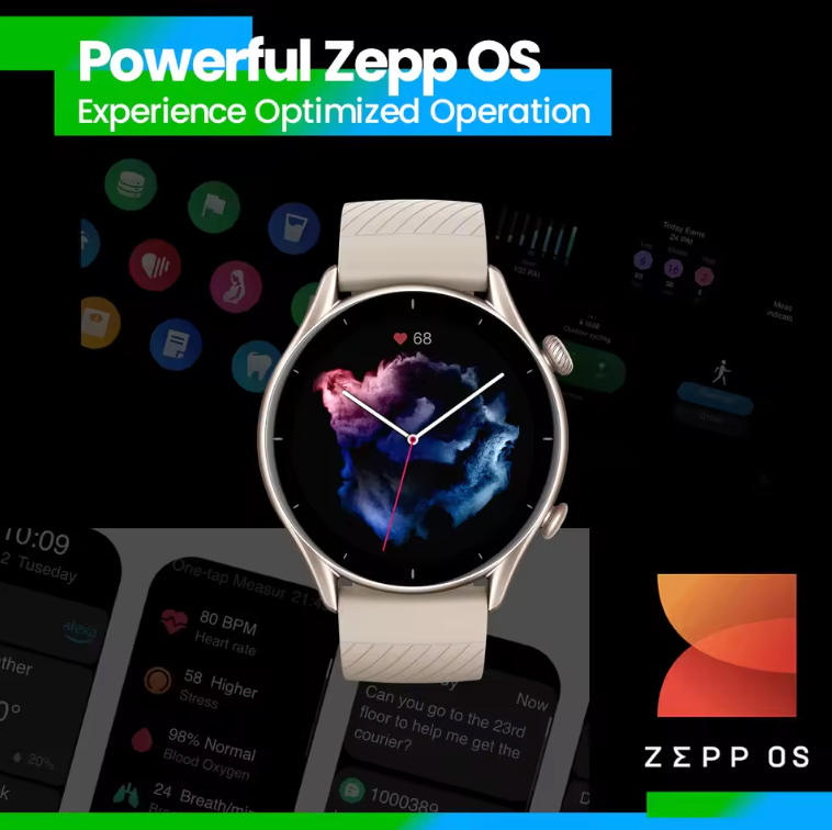 Smartwatch: GPS, Alexa, más de 150 Modos Deportivos